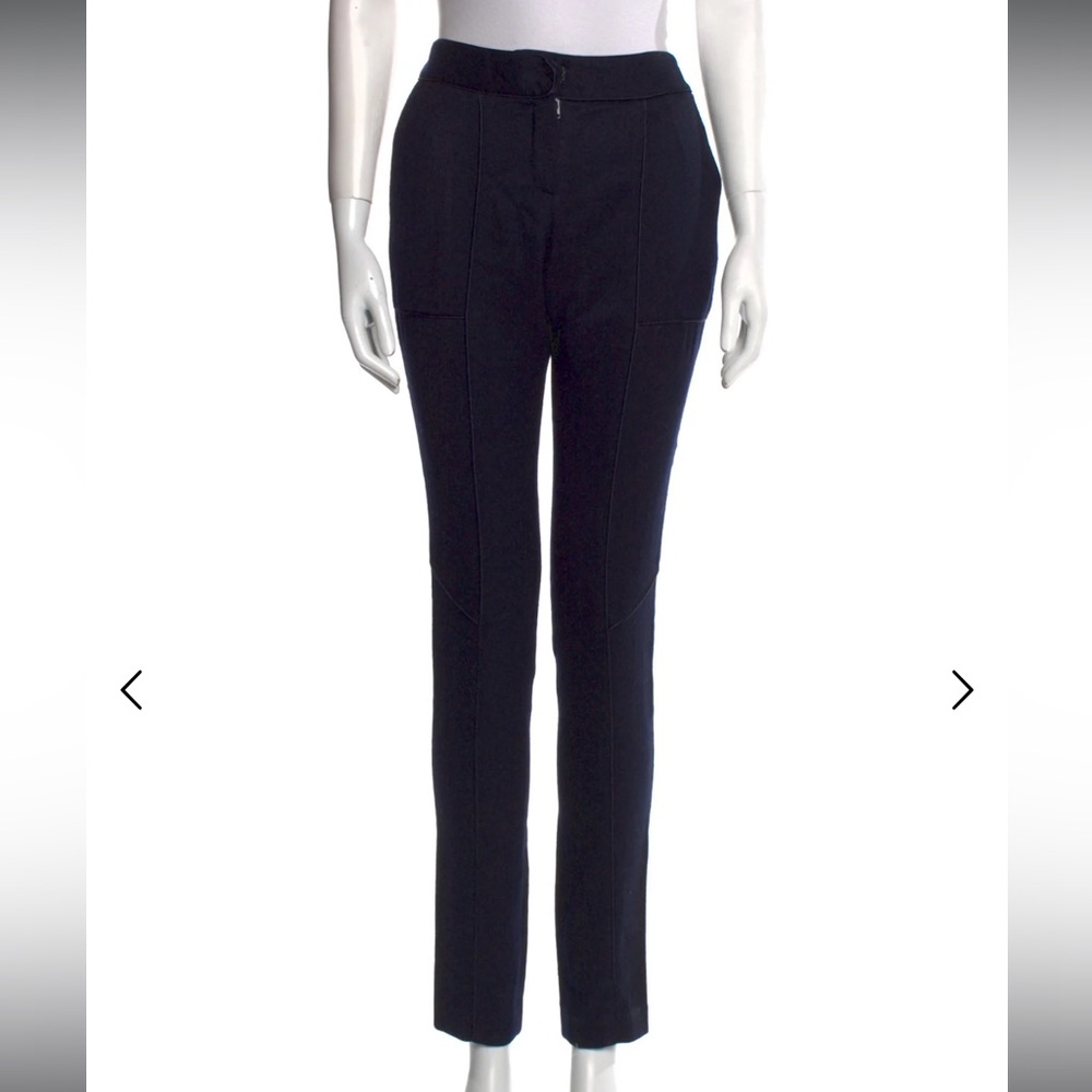 Prabal Gurung Black Wool Slim Pants Size 0